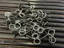 14 - 54&#x22; Unknown Brand Standard Weight Bars with 28 - Spring Collars