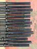 14 - 54&#x22; Unknown Brand Standard Weight Bars with 28 - Spring Collars