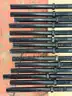 14 - 54&#x22; Unknown Brand Standard Weight Bars with 28 - Spring Collars