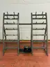 Troy Barbell &#x26; Fitness Barbell &#x26; Weight Plate Storage Rack with Storage Container