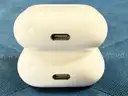 2 - Apple AirPods Gen 4 with Wireless Charging Cases, Model: A3058 (Both Power On)
