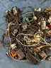 Box of Misc. Cords, Charging Cables, and Accessories
