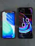 2 - Cellphones (Unlocked): 1 - Apple and 1 - Motorola (Both Power On)
