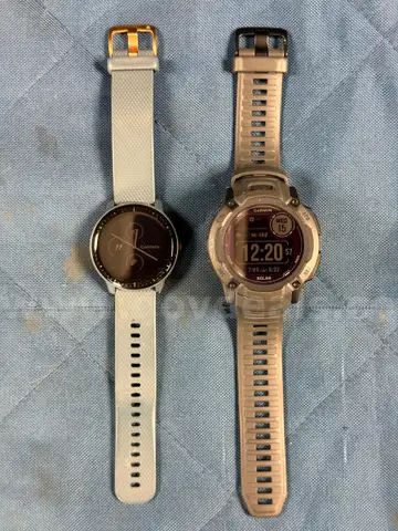 2 - Garmin Smart Watches (Unlocked) Models: Instinct 2X and VivoActive3 Music (Both Power On)