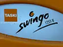 Taski Swingo 1255B Floor Scrubber (Powers On, With Key, Damaged Plastic)
