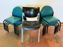 11 - Stackable Chairs: 9 - Children&#x27;s Fixtures Furniture and 2 - Keilhauer