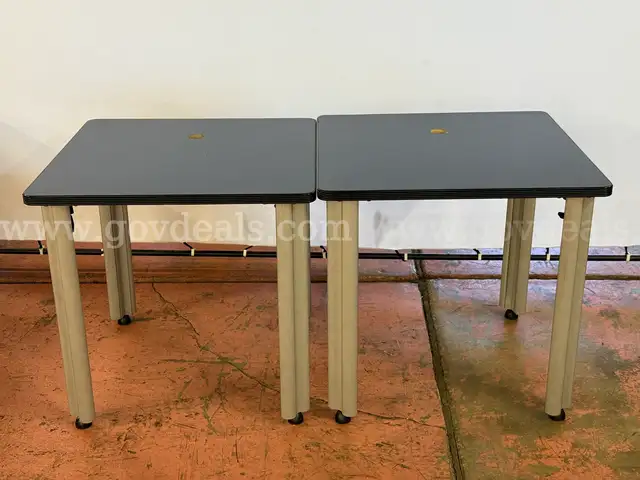 2 - Prismatique Rectangular Tables, (L) 30&#x22; x (W) 30&#x22; x (H) 29.5&#x22;