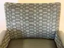 Carolina Business Furniture Lounge Chair with Wheels and Shelf, (L) 27&#x22; x (W) 27&#x22; x (H) 32.5&#x22;