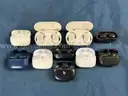 10 - Bluetooth Wireless Earbuds with Charging Cases (Untested)