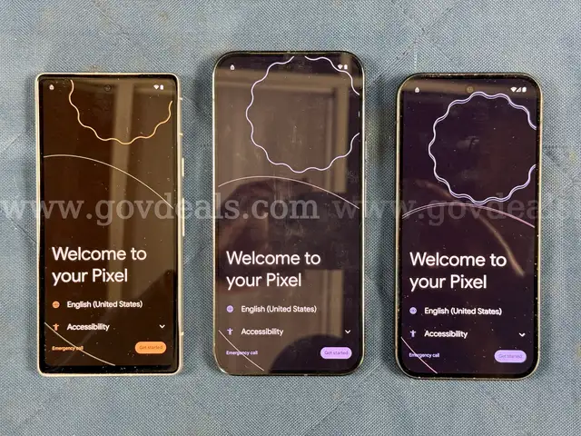 3 - Google Pixel Cellphones (User Locked), Models: Unknown (All Power On)