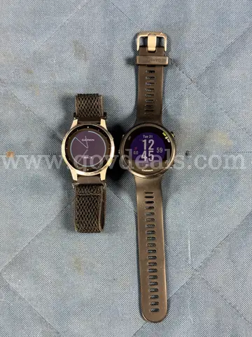 2 - Garmin Smart Watches (Unlocked) Models: Forerunner 45 and VivoActive 4S (Both Power On)