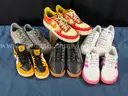 6 - Pairs of Fashion Shoes Labeled: Nike, Adidas &#x26; Puma, Sizes - 6, 4.5Y, 12, 12, 9 &#x26; 12