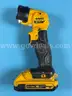 2 - DeWalt Power Tools, 3 - Batteries, 1 - Work Light, and Charger (All Power On)