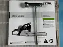 STIHL MS250 18&#x22; Gas Chainsaw with Parts and Accessories in Box (Unable To Test, Unassembled)