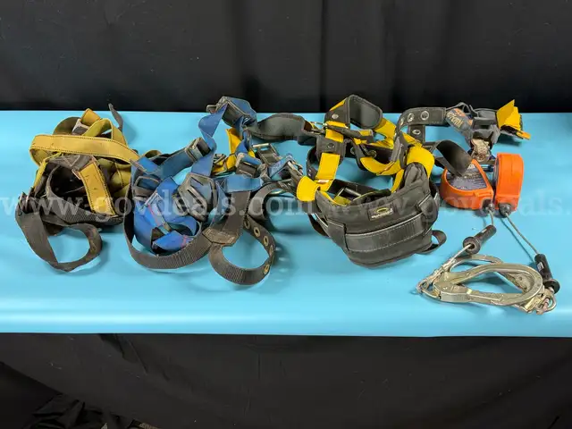 Lot of Fall Protection Equipment (Untested)