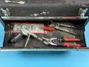 2 - Metal Toolboxes with Misc. Hand Tools