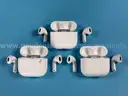 3 - Apple AirPods Gen 4 with Wireless Charging Cases, Models: A3059 (All Power On)