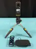 Insta360 X4 360 Degree Action Camera, Model: CINSABMA with Battery, Case, and Tripod (Scratched Lens Cover, Powers On)