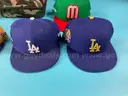 Lids Hat Container with 8 - Fashion Hats Labeled New Era, Puma and Nike