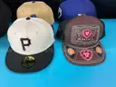 Reebok Duffle with 16 - Fashion Hats Labeled New Era, Otto, Ariat, Nike, Hurley, Mitchell & Ness and Neff