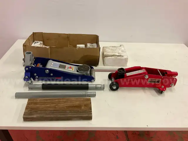 2 - Floor Jacks from Autocraft and Pittsburgh Automotive