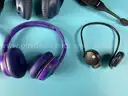 12 - Misc. Bluetooth Over-Ear Headphones, All Power On (Some with Wear and Tear)
