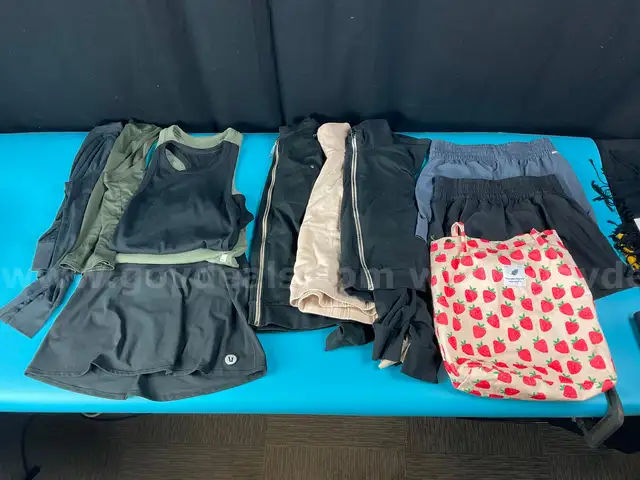 10 - Misc. Fashion Clothes Labeled Vuori with Bag