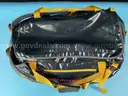 Fashion Duffel Bag Labeled Patagonia 55L Black Hole Duffel