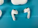 2 - Apple AirPods 3 with Lightning Charging Cases Model A2897, All Power On (1 - Scratched)
