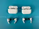 2 - Apple AirPods Pro 2 with MagSafe Charging Cases (USB-C) Model A2968, All Power On