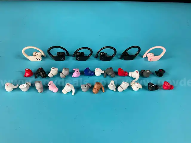 30 - Misc. Beats Bluetooth Earbuds without Cases, Untested