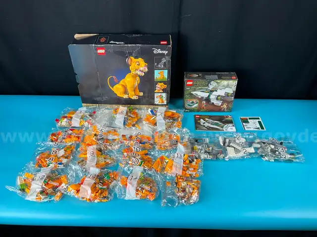 2 - Lego Sets with Box Models 43247 and 75248