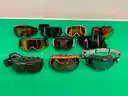 10 - Misc. Ski Goggles from Smith, Anon. Spy, Ukoly, Vanrora, Bolle, Oakley, Wildhorn and Carrera