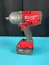 Milwaukee Impact Wrench Model Unknown with 5Ah Battery, Powers On