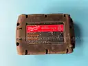 3 - Milwaukee RedLithium Battery Packs and 1 - Charger, All Power On and Charge