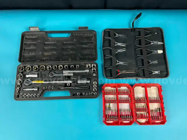 3 - Tool Sets: Milwaukee, Vouiu and Unknown (1 - Incomplete)