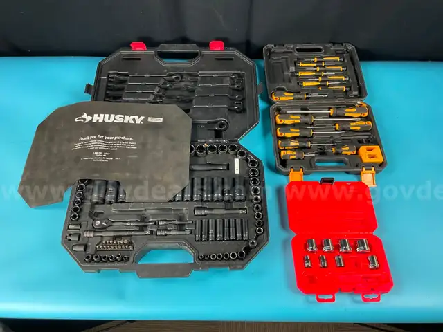 3 - Tool Sets: Craftsman, Amartisan and Husky (All Incomplete)