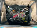 Tool Bag with Misc. Hand Tools and Hardware