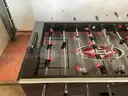 Eaton Foosball Table Model Unknown, Dimensions 55&#x22; x 31&#x22; x 35&#x22; (Damaged Ball Return)