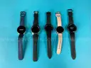 5 - Samsung Galaxy Watches with Bands (User Locked, All Power On)
