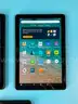 3 - Amazon (Unlocked) Fire Tablets, All Power On