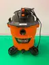 Ridgid 12 Gallon 5 Peak HP Wet/Dry Shop Vacuum Model HD12000, Missing Hose, Powers On