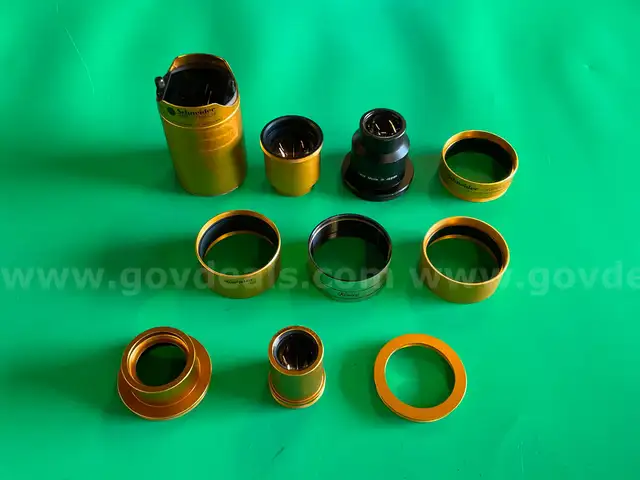 Lot of Misc. 35mm Film Projector Lenses and Parts from Schneider/Kreuznach and Kowa