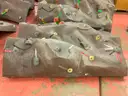 Six Piece Rock Climbing Wall with Frame and Hardware