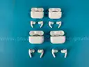 4 - Apple AirPods Pro 1 with MagSafe Charging Cases (Lightning) Model A2190, All Power On