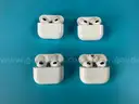 4 - Apple AirPods 3 with MagSafe Charging Case Model A2566, All Power On
