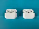 2 - Apple AirPods Pro 2 with MagSafe Charging Cases (USB-C) Model A2968, All Power On