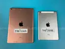 2 - Apple iPads (Unlocked) Both Power On