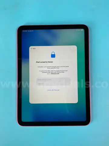 Apple iPad (User Locked) Model A2696 64GB, Powers On