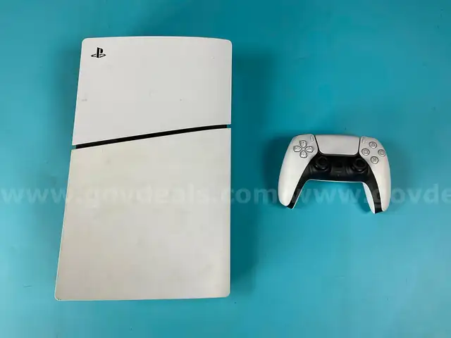 Sony PlayStation 5 Slim Model CFI-2015 with Controller, Powers On, No Power Cable Included